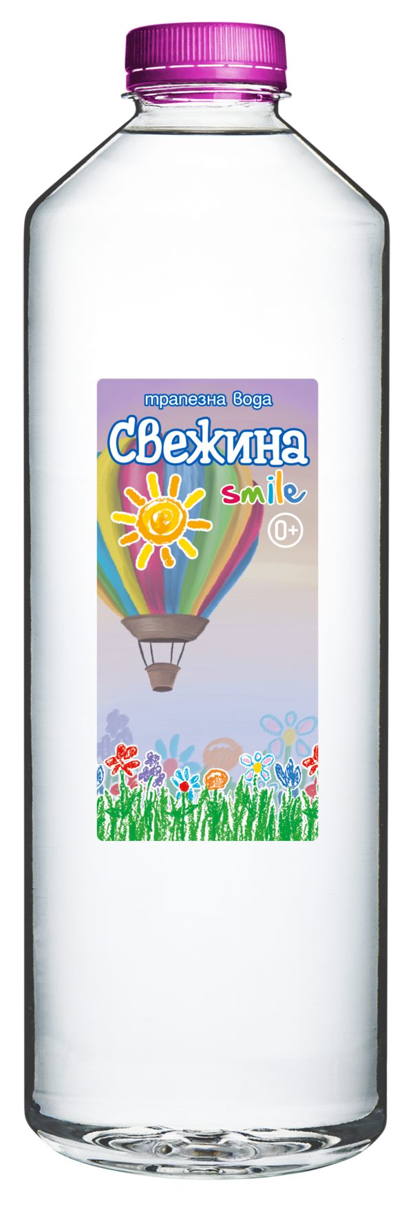 Трапезна вода Свежина 1.3л розова